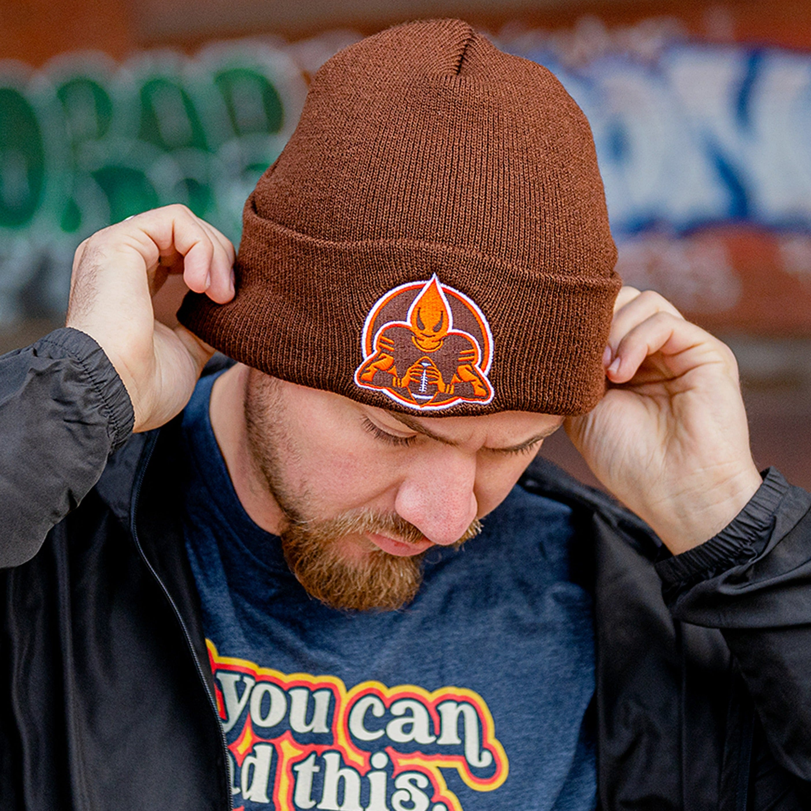 Cleveland Football Beanie